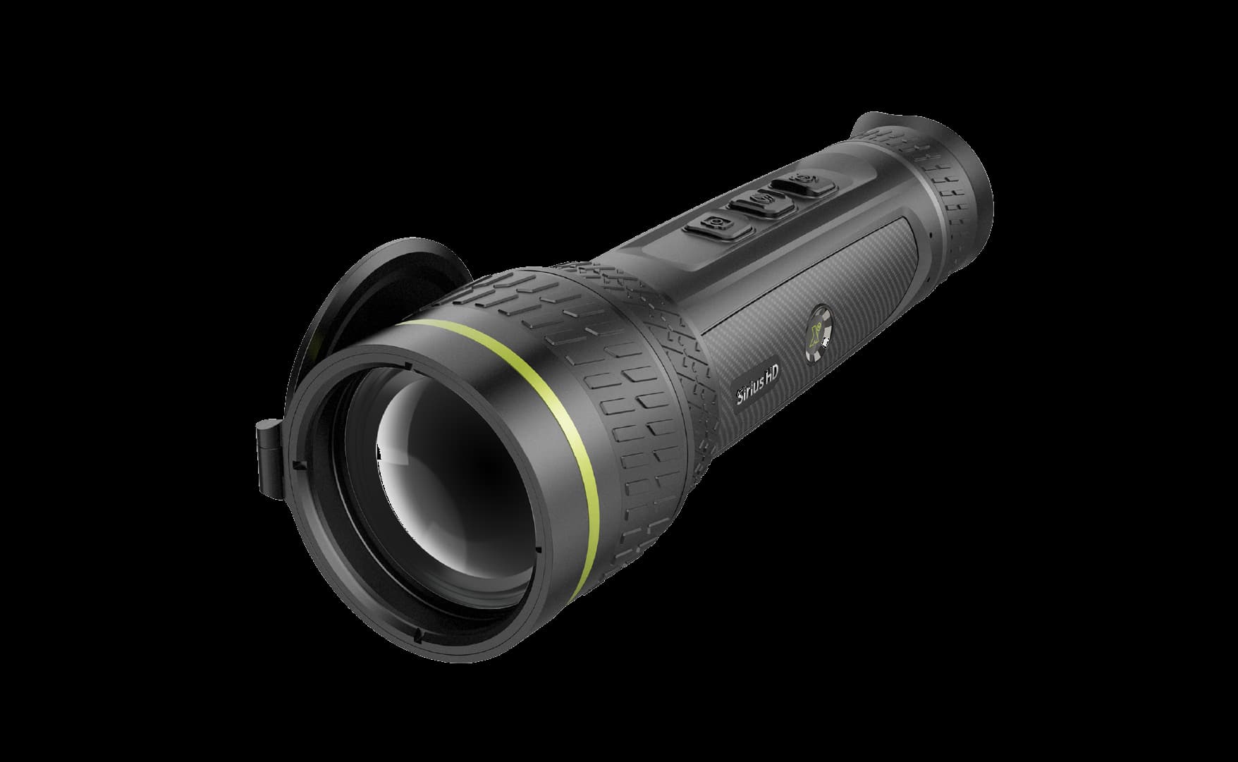 A Pixfra Sirius HD thermal monocular.